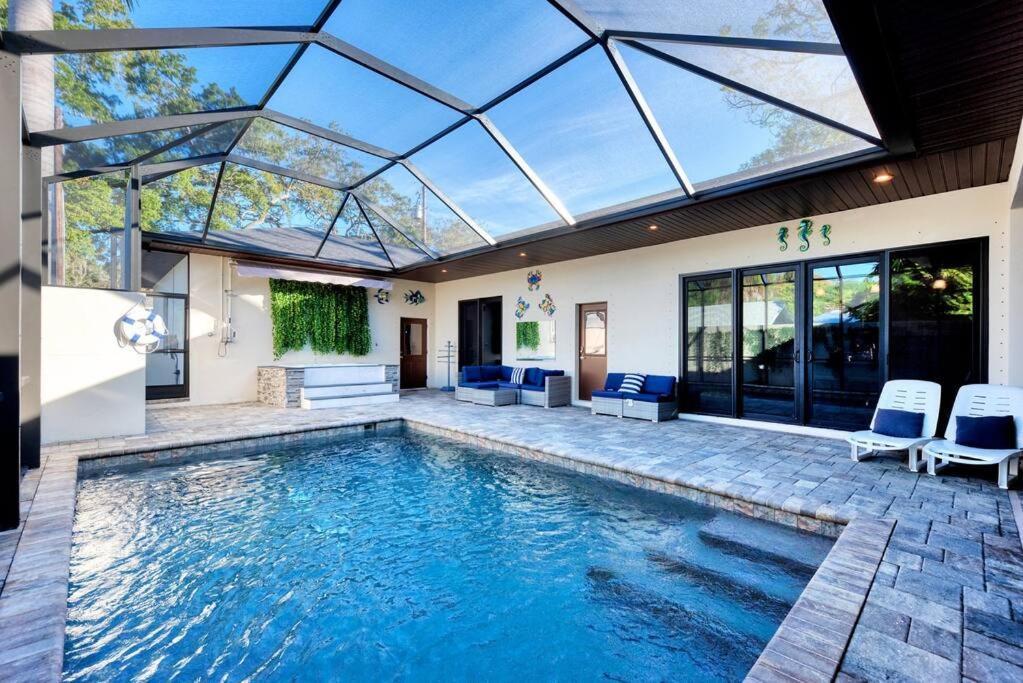 Courtyard Home With Pool, Spa & Sauna Close To Beach & City Center Sarasota Exteriér fotografie