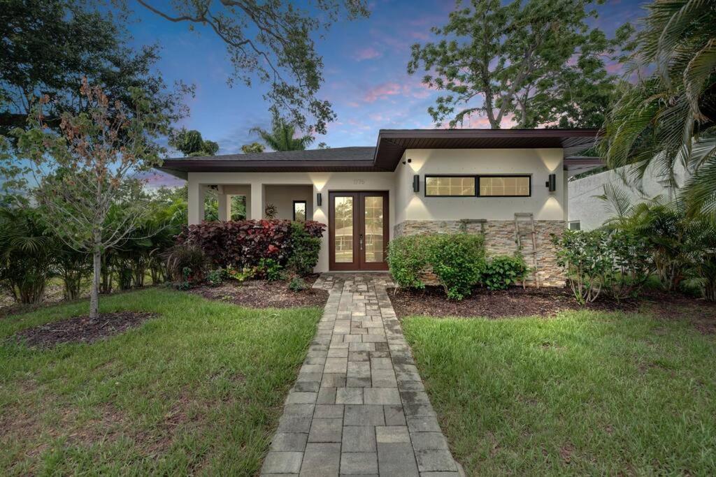 Courtyard Home With Pool, Spa & Sauna Close To Beach & City Center Sarasota Exteriér fotografie