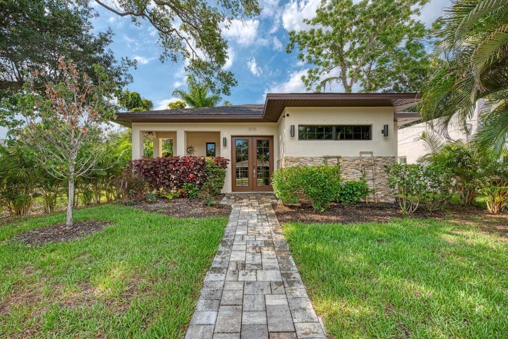 Courtyard Home With Pool, Spa & Sauna Close To Beach & City Center Sarasota Exteriér fotografie