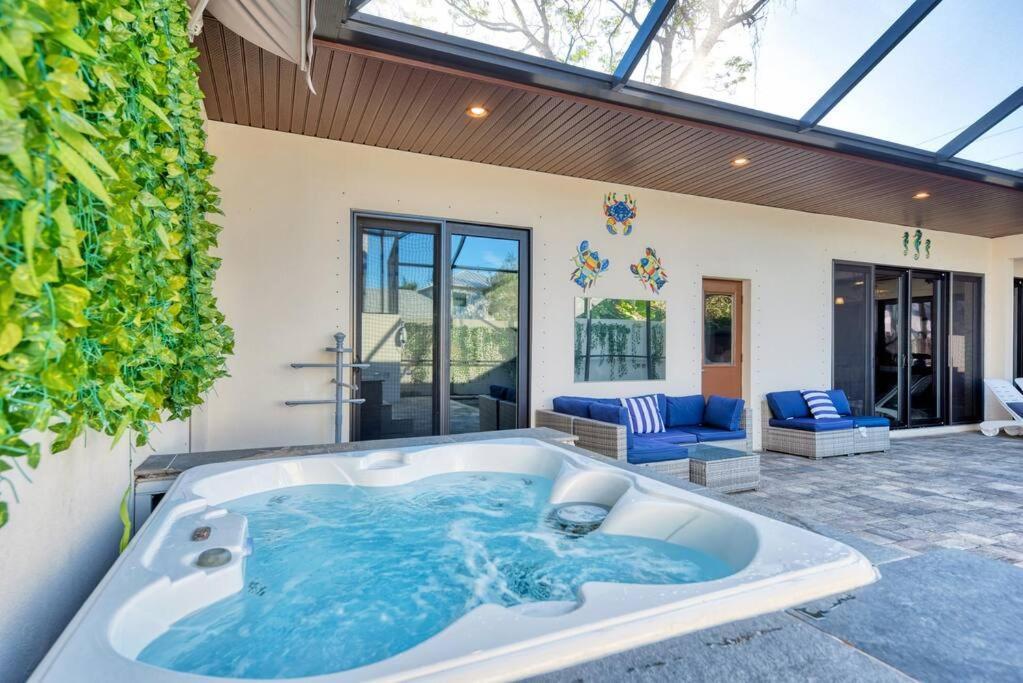 Courtyard Home With Pool, Spa & Sauna Close To Beach & City Center Sarasota Exteriér fotografie