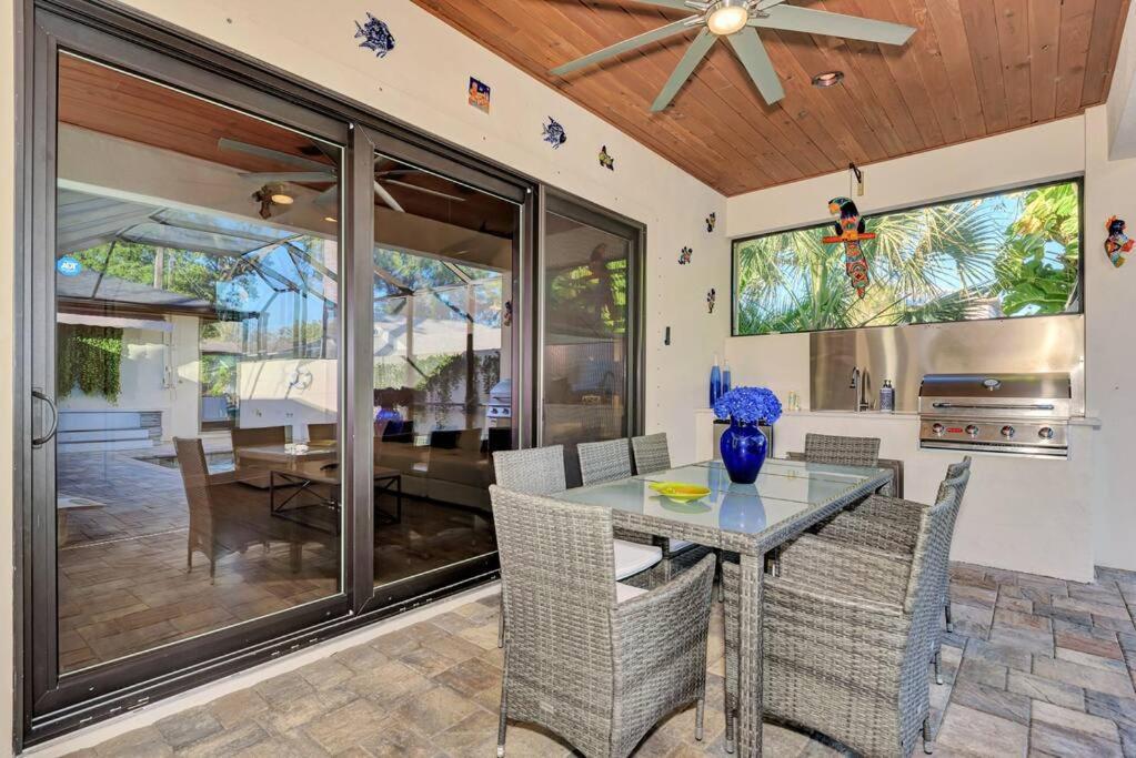 Courtyard Home With Pool, Spa & Sauna Close To Beach & City Center Sarasota Exteriér fotografie