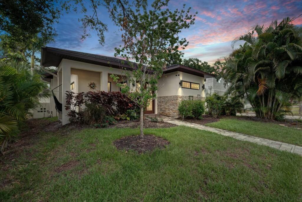 Courtyard Home With Pool, Spa & Sauna Close To Beach & City Center Sarasota Exteriér fotografie